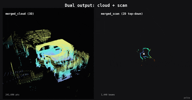 dual output