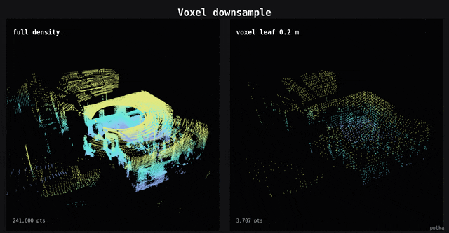 voxel downsample